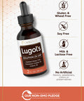 Lugols Iodine 2 Fl Oz Twin Pack 2% Liquid Drops By Carlyle