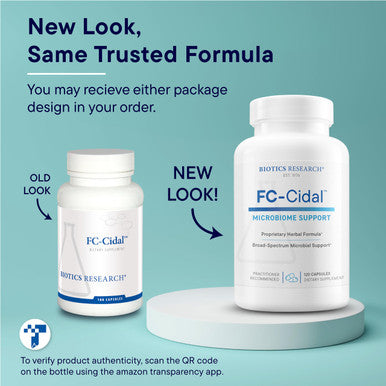 Biotics Research FC Cidal 120 Capsules