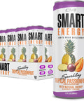 Cellucor C4 Smart Energy Drinks Variety Pack, Sugar Free Performance Fuel & Nootropic Brain Booster, Coffee Substitute or Alternative, 4 Flavor Tropical Oasis Variety 12 Pack