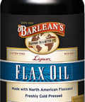 Barlean'S Lignan Flaxseed Oil Softgels Cold-Pressed Flax Seed Supplement With 1550 Mg Ala Omega-3 Fatty Acids For Joint & Heart Health 1000Mg 250 Ct
