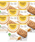 Simple Mills Almond Flour Granola Bars, Chocolate Brownie- Gluten Free, Made with Organic Coconut Oil, Granola Bar Alternative, Healthy Snacks, Paleo Friendly, 6 Ounce (Pack of 1)