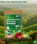 FreshDrinkUS, Premium 50 Mulberry Leaf Tea Bags, 100% Natural & Pure from Mulberry Leaves. Herbal Tea. Made with Natural Material Tea Bags. No Sugar, No Caffeine, No Gluten, Vegan.