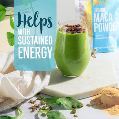 Betterbody Foods Organic Maca Powder Non-GMO & Gluten- 12 Ounce