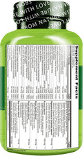 NATURELO Whole Food Women's Multivitamin, 120 Count Collagen Peptide Powder, 45 Servings