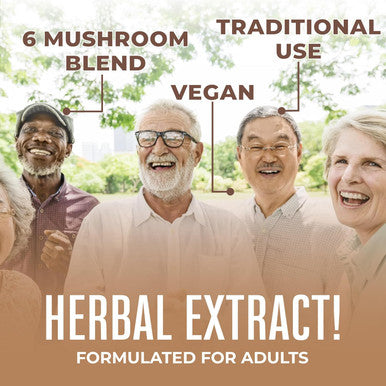 Maryruth Organics USDA Organic Mushroom Complex | Herbal Liquid Drops Mushroom Supplement | Lion's Mane Reishi Mushroom Shiitake Mushrooms | NonGMO Vegan