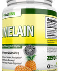 Bromelain - 500mg - 2400 GDU - 120 Vegetable Capsules - Pure Pineapple Enzyme Extract - Supports Digestion and Nutrient Absorption - Great for Recovery and Joint Health