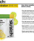SKRATCH LABS Sport Hydration Drink Mix Electrolyte Powder (Lemon Lime)