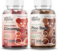 Wild & Organic Ginseng Gummies & Pine Bark Gummies