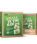 In The Raw ORGANIC STEVIA IN THE RAW ZeroCalorie Sweetener Packets 300 Count (1 Pack)