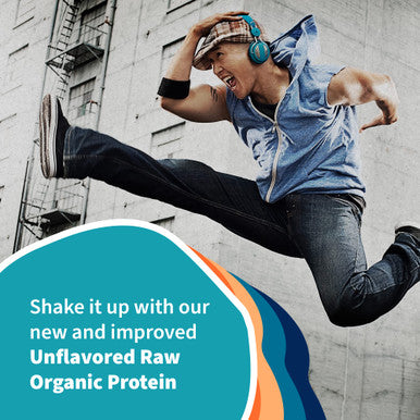 Garden of Life Organic Vegan Unflavored Protein Powder - 22G Complete Plant Based Raw Protein & Bcaas Plus Probiotics & Digestive Enzymes For Easy Digestion Non-Gmo Gluten-Free Lactose Free 10Ct Tray