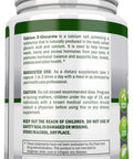 Calcium D-Glucarate - 500mg - 120 Vegetable Capsules - Superior Potency to Support Liver Detoxification, Estrogen Metabolism & Hormonal Balance - Helps with Prostate, Breast & Colon Health