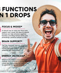 NUTRAHARMONY Usda Organic Vitamin B12 Sublingual Drops - 5000 Mcg Liquid Vegan Methylcobalamin - Energy Boost Focus & Mood Metabolism & Brain Health Support - Maximize Absorption - 2 Month Supply 2 Fl Oz