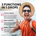 NUTRAHARMONY Usda Organic Vitamin B12 Sublingual Drops - 5000 Mcg Liquid Vegan Methylcobalamin - Energy Boost Focus & Mood Metabolism & Brain Health Support - Maximize Absorption - 2 Month Supply 2 Fl Oz