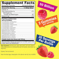 50 Billion Probiotics + Prebiotics For Men And Women Gummies - Digestive Support, Gut Health, Immune Support Gummy - Probiotics For Digestive Health With 12 Strains - 60 Gummies