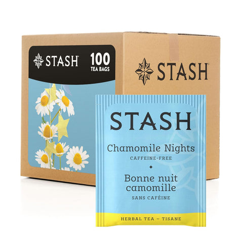 Stash Tea Peppermint Herbal Tea, Box of 100 Tea Bags | Cooling, brisk peppermint flavor with refreshing herbal notes, Non-GMO Project Verified and foil-sealed freshness