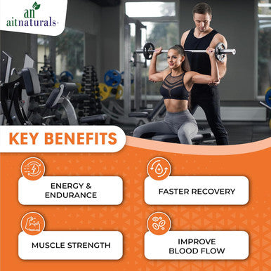 Aitnaturals Double Strength L-Arginine 1000mg (120 Tablets) | Nitric Oxide Precursor Amino Acid | Supports Cardiovascular Health Blood Circulation Muscle Growth Energy & Workout Recovery | Non-GMO