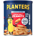 PLANTERS Salted Peanuts, Dry Roasted Peanuts, Party Snacks, Plant Based Protein, Snacks For Adults, 16oz (1 Jar)