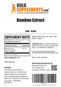 BulkSupplements Bamboo Extract Powder - Silica Supplements, from Bamboo Leaf & Stem, Bamboo Powder for Bones - 500mg of Bamboo Extract , (250 Grams - 8.8 oz)
