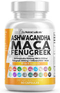 Ashwagan, Maca Root, Fenugreek Supplement 60 Count