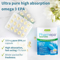 Pharmepa Restore, 1000Mg Pure Epa Triglyceride Form Omega-3 Fish Oil, Highly Absorbable Rtg Form, 90% Concentration, Wild & Sustainable, Lemon Flavour, 60 Softgels, By Igennus