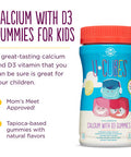 Solgar U-Cubes Children'S Calcium With Vitamin D3 60 Gummies - 3 Flavors Pink Lemonade Blueberry & Strawberry - Supports Bone & Teeth Health - Non Gmo Gluten Free Dairy Free - 30 Servings