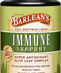 Barlean's Olive Leaf Extract Complex Liquid 95mg Oleuropein Immune Olive leaf extract liquid