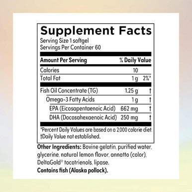 Jj Virgin Omega Ultra High-Dose Fish Oil Supplement - Omega 3 Supports Cardiovascular System & Joints, Complete Epa & Dha Promotes Memory, Focus & Healthy Response To Stress (60 Softgels)