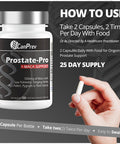 CanPrev ProstatePro Maca Support - 100 Veg Capsules
