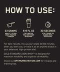 Optimum Nutrition Gold Standard 100% Whey Protein Powder Cookies And Cream 4.65 Pound (Packaging May Vary)