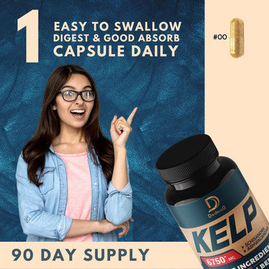 10In1 Kelp Supplement 3 Months 6750Mg Equivalent Extract For Skin, Heart & Immune System Support - Blended Schisandra, Ashwagandh