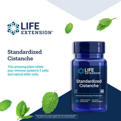 Life Extension Standardized Cistanche 30 vegcaps