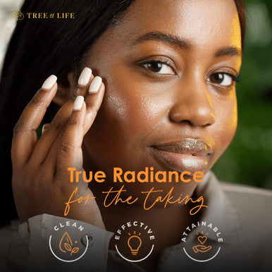 Tree of Life Vitamin C Serum for Face - Vit C Serum with Hyaluronic Acid and Vitamin E - Skin Brightening and Anti Aging Vitamin C Face Serum for Dry and Sensitive Skin, Dermatologist-Tested - 1 Fl Oz