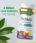 Nature's Bounty Probiotic Gummies For Immune Health & Digestive Balance 60 Gummies