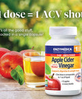 Enzymedica, Apple Cider Vinegar, Healthy Weight And Digestive Support, 120 Count