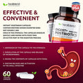 healblend Digest + Postbiotics Supplement for Women and Men Multi Enzymes Organic Prebiotic & Probiotic for Digestive Health with Bromeline Papin and Lipase Non-GMO Gluten-Free 60 Vegetarian Caps