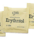 Health Garden Erythritol Sugar Free Sweetener - All Natural - Non GMO - Kosher- 50 Packets