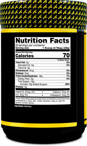 Primaforce Pure Dextrose Powder (2 Pounds Unflavored) - Your Ultimate Workout Fuel