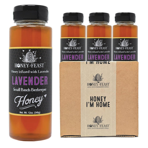 HONEY FEAST New Zealand Manuka Infused Honey with Propolis 12oz - Raw Manuka Honey, Patent Pending Formula, MGO182 Rating, Manuka Honey New Zealand
