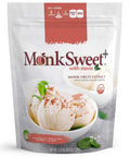 MonkSweet Plus - 5 lb bag - Monk Fruit, Stevia & Erythritol Blend NonGMO Low Carb Sweetener