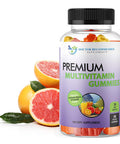 Multivitamin Gummies for Adults and Kids with Vitamin A C D3 E B6 B12 Biotin and Zinc with No High Fructose Corn Syrup Gluten or Artificial Sweeteners 60 Gummy Vitamins Full 30Day Supply