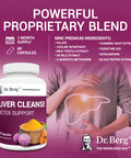 Dr. Berg's Liver Cleanse Detox & Repair Capsules - Liver Support Supplement with Milk Thistle, Ox Bile,Turmeric and Other Unique Liver Care Nutrients - Herbal Liver Health Formula 60 Caps