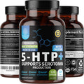 N1N Premium 5HTP 200mg Plus Calcium for Sleep and Mood Support from Griffonia Seed Extract Non GMO and Gluten Free 120 Caps