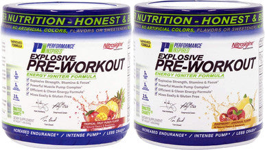 Performance Inspired Nutrition PreWorkout Powder All Natural G Vegan Formula Contains Citrulline Nitrosigine Green Tea Arginine Beta Alanine Tropical Fruit Punch 32 Servings