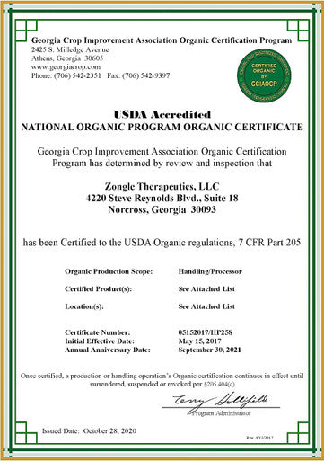 Zongle USDA Certified Organic Peppermint Oil, Safe To Ingest, Mentha Piperita, 1 oz