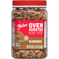 Fisher Oven Roasted Never Fried Deluxe Mixed Nuts, 24 Ounces | Pack Of 1, Almonds, Cashews, Pecans, Pistachios, Healthy Snacks For Adults, Made With Sea Salt, No Added Oil, Gluten Free
