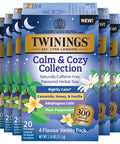 Twinings Lemon & Ginger, Caffeine-Free Herbal Tea Bags, 100 CT Box (1 Pack) | Spicy & Tangy, Ginger, Lemon Peel, Lemongrass, Blackberry Leaves, Soothe Digestion, 100 Foil Lined Individually Wrapped Bags