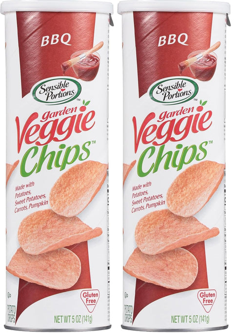 Sensible Portions Stacked Garden Veggie Chips, Salt & Vinegar, 5 oz
