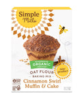 Oat Flour Cinnamon Swirl Muffin Mix 1pk (Pack of 2)