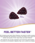 Nature'S Way Sambucus Kids Cough Relief (1) Immune Gummy Feel Better Faster(1) Clinically Proven South African Geranium With Elderberry Vitamin C & Zinc Gluten Free Vegetarian 36 Gummies