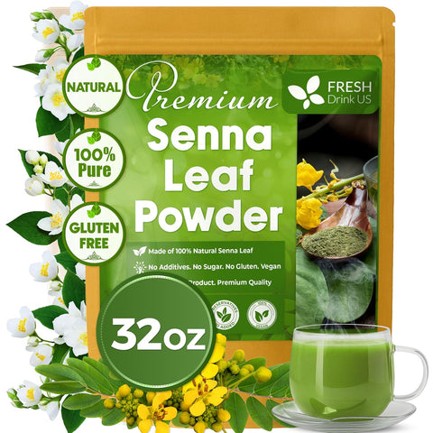 FreshDrinkUS, Premium 8oz Mulberry Leaf Powder, 100% Natural and Pure from Mulberry Leaves, Perfect for Tea, Smoothies, Baked Goods, Natural Food Coloring, No Additives, No Gluten, No Sugar, Vegan